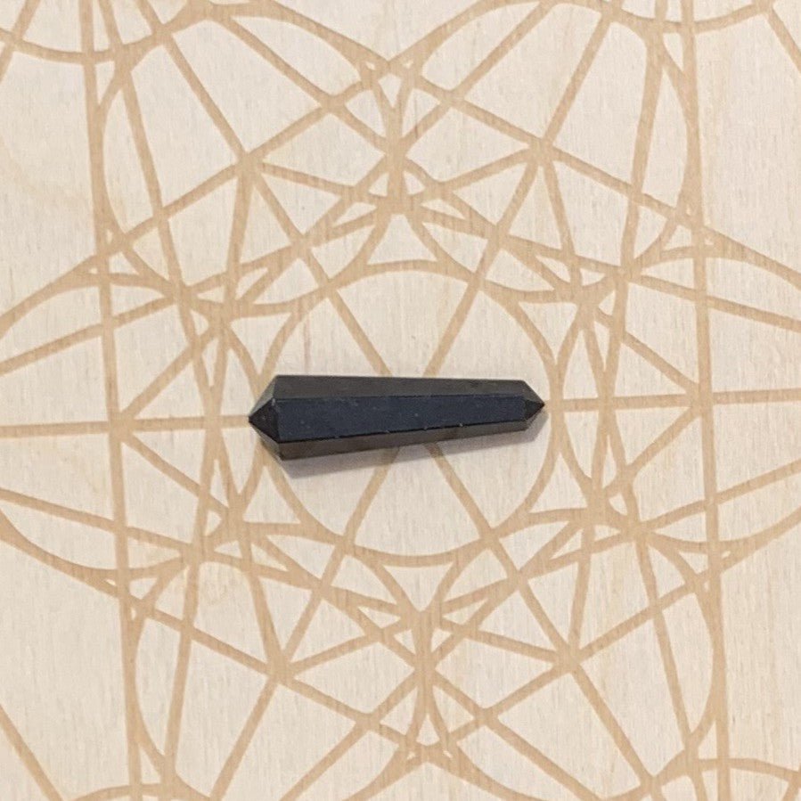 Black Obsidian Double Terminated Point