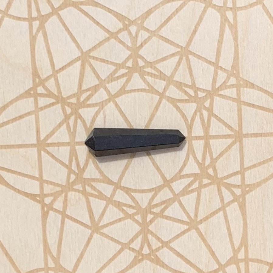 Black Obsidian Double Terminated Point - Kejiwa Alchemy