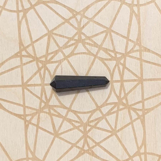 Black Obsidian Double Terminated Point - Kejiwa Alchemy