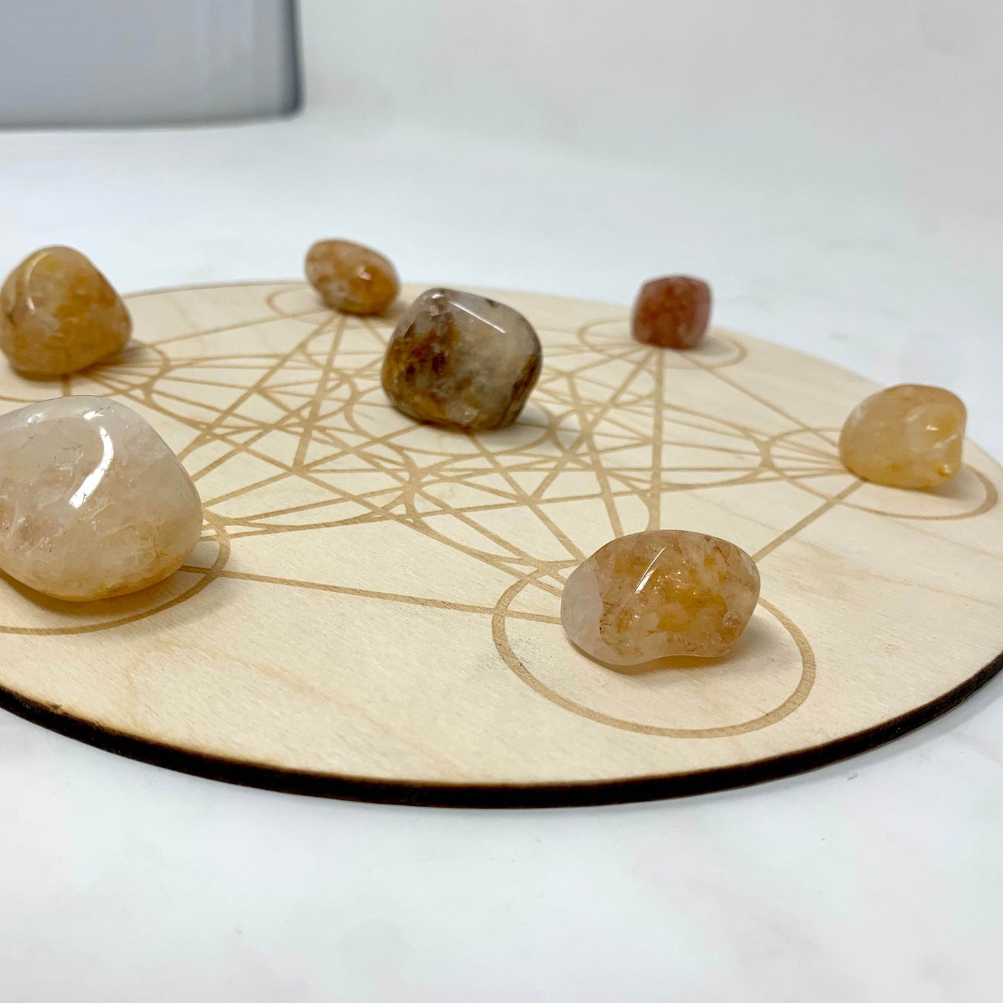 Golden Healer Tumbled Crystal - Kejiwa Alchemy