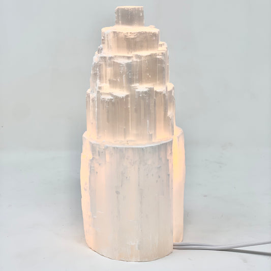Selenite Lamp