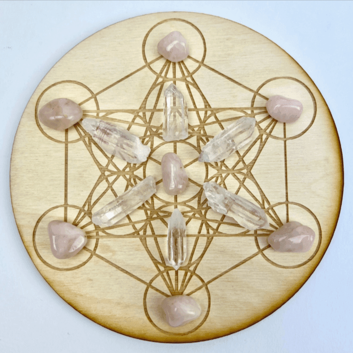 Metatron's Cube Crystal Grid