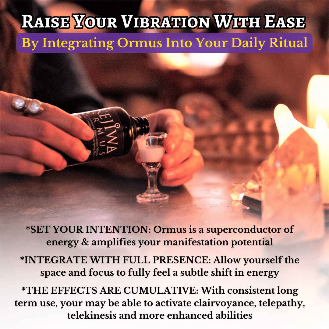 How to integrate Ormus into your daily ritual
