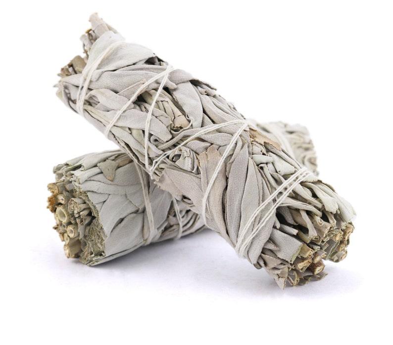 White Sage Smudge Bundle 4" - Kejiwa Alchemy