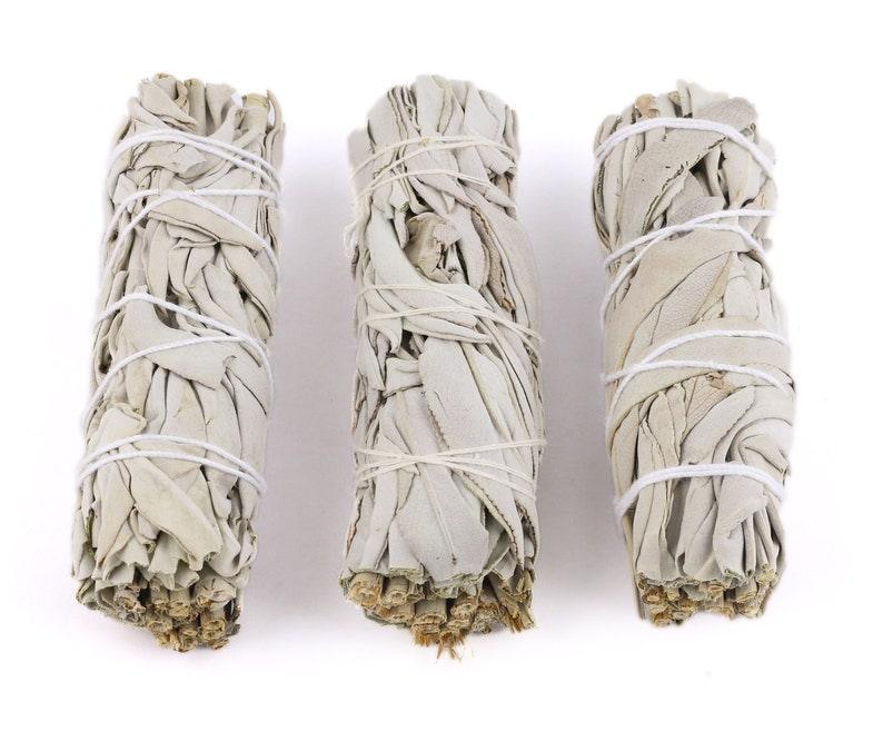 White Sage Smudge Bundle 4" - Kejiwa Alchemy