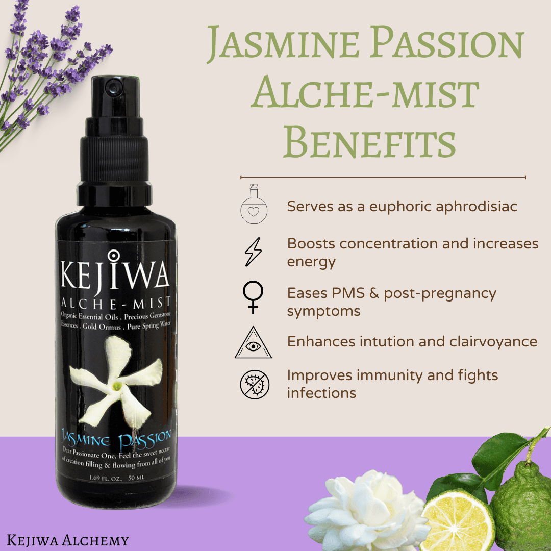 Jasmine Passion Alche-Mist bottle on clean background