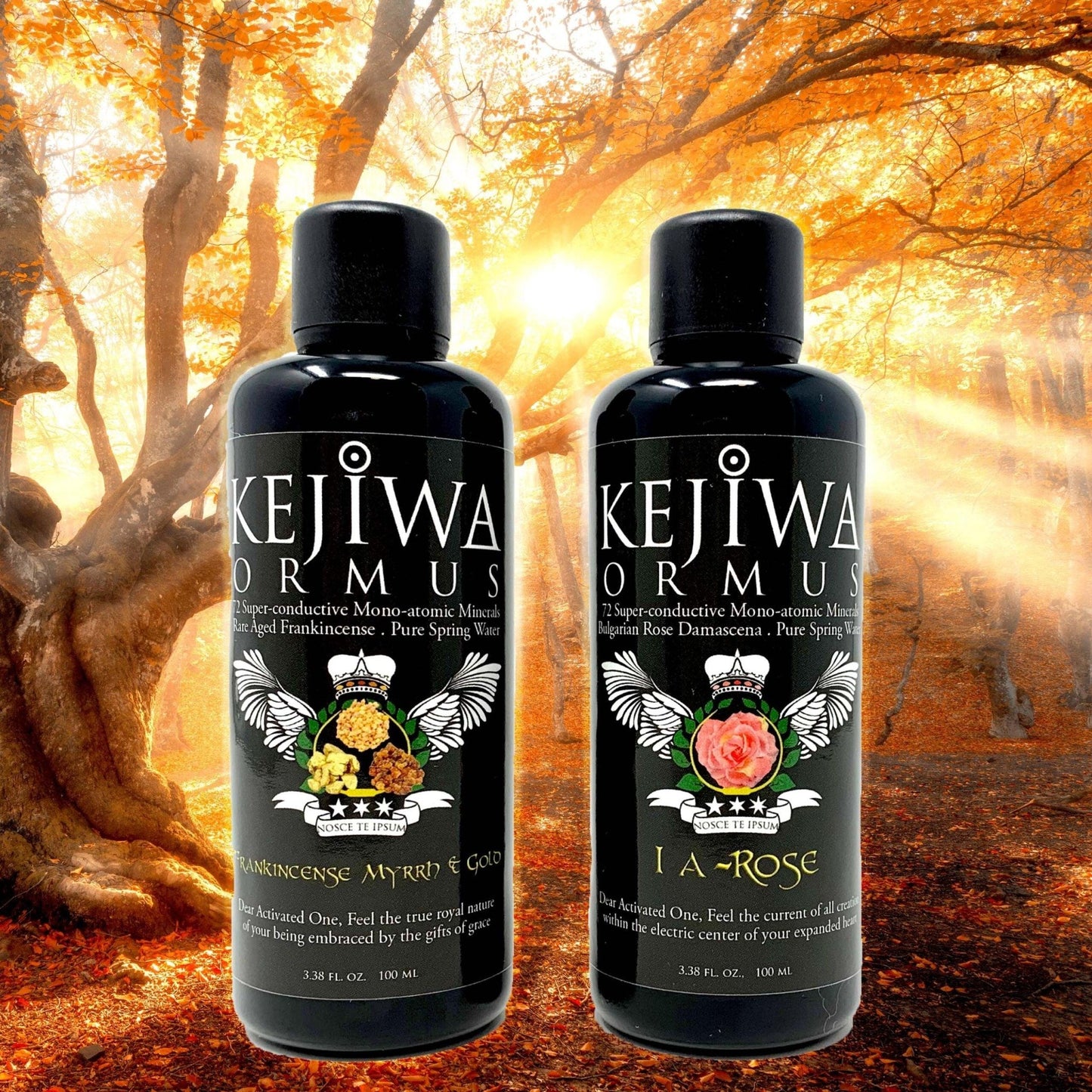 ORMUS Duo: I A-Rose and Frankincense, Myrrh & Gold - Kejiwa Alchemy