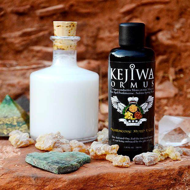ORMUS Trio: Rose, Frankincense and Lotus - Kejiwa Alchemy
