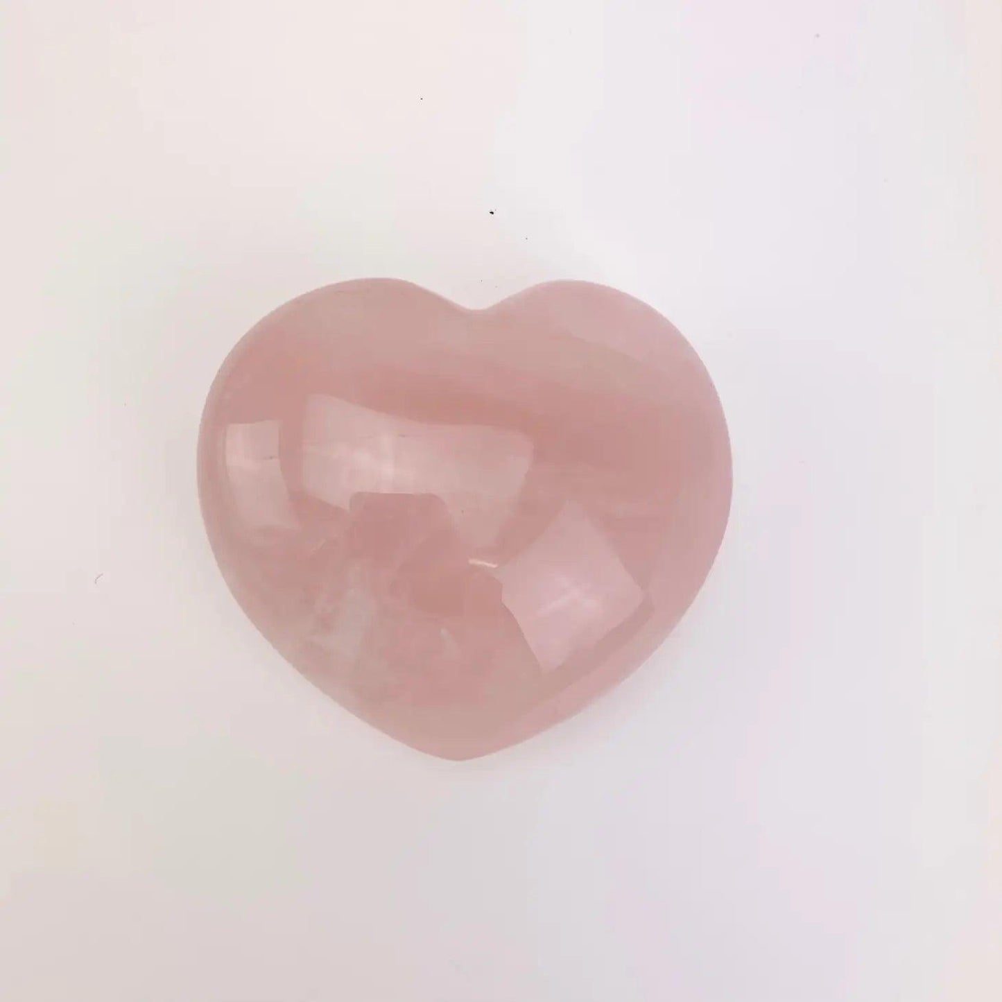 Rose Quartz Crystal Heart