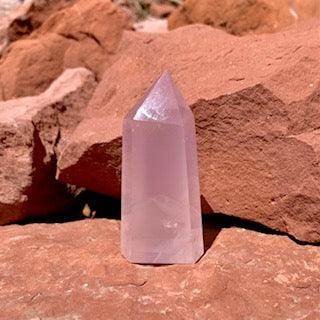 Rose Quartz Polished Point - Kejiwa Alchemy