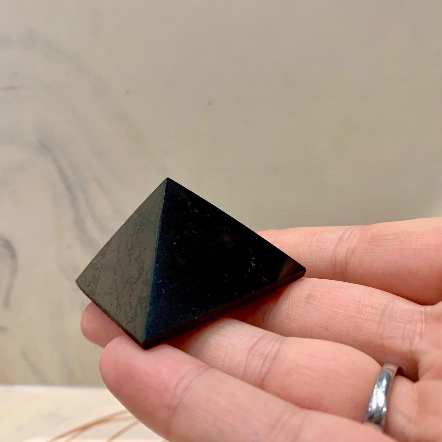 Shungite Pyramid - Kejiwa Alchemy