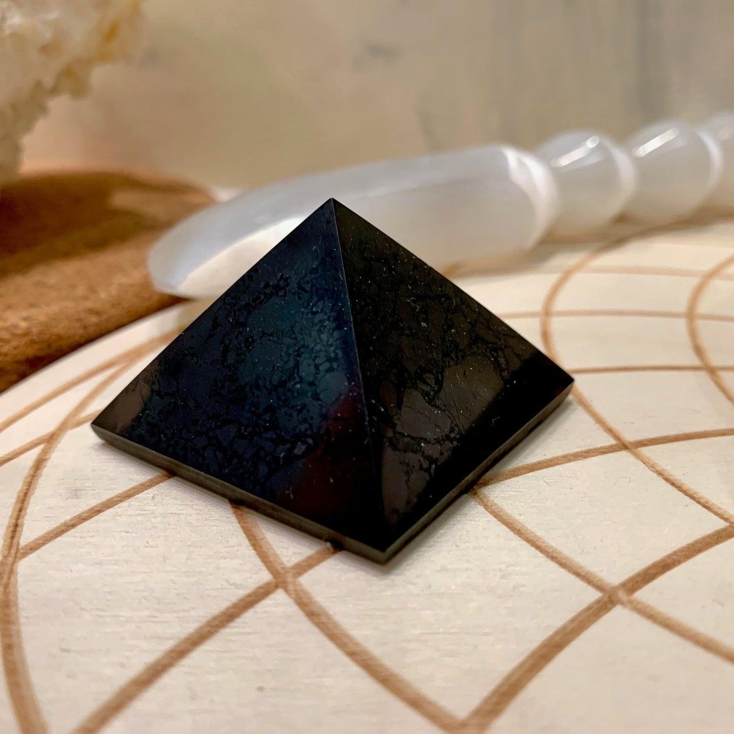 Shungite Pyramid - Kejiwa Alchemy