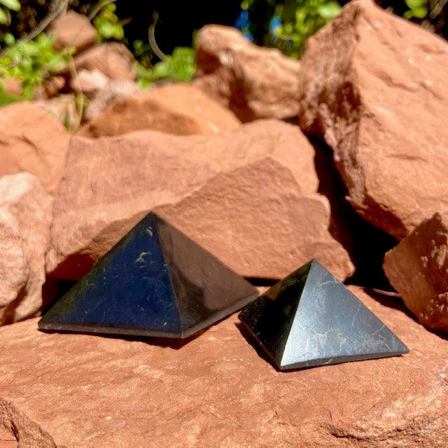 Shungite Pyramid - Kejiwa Alchemy