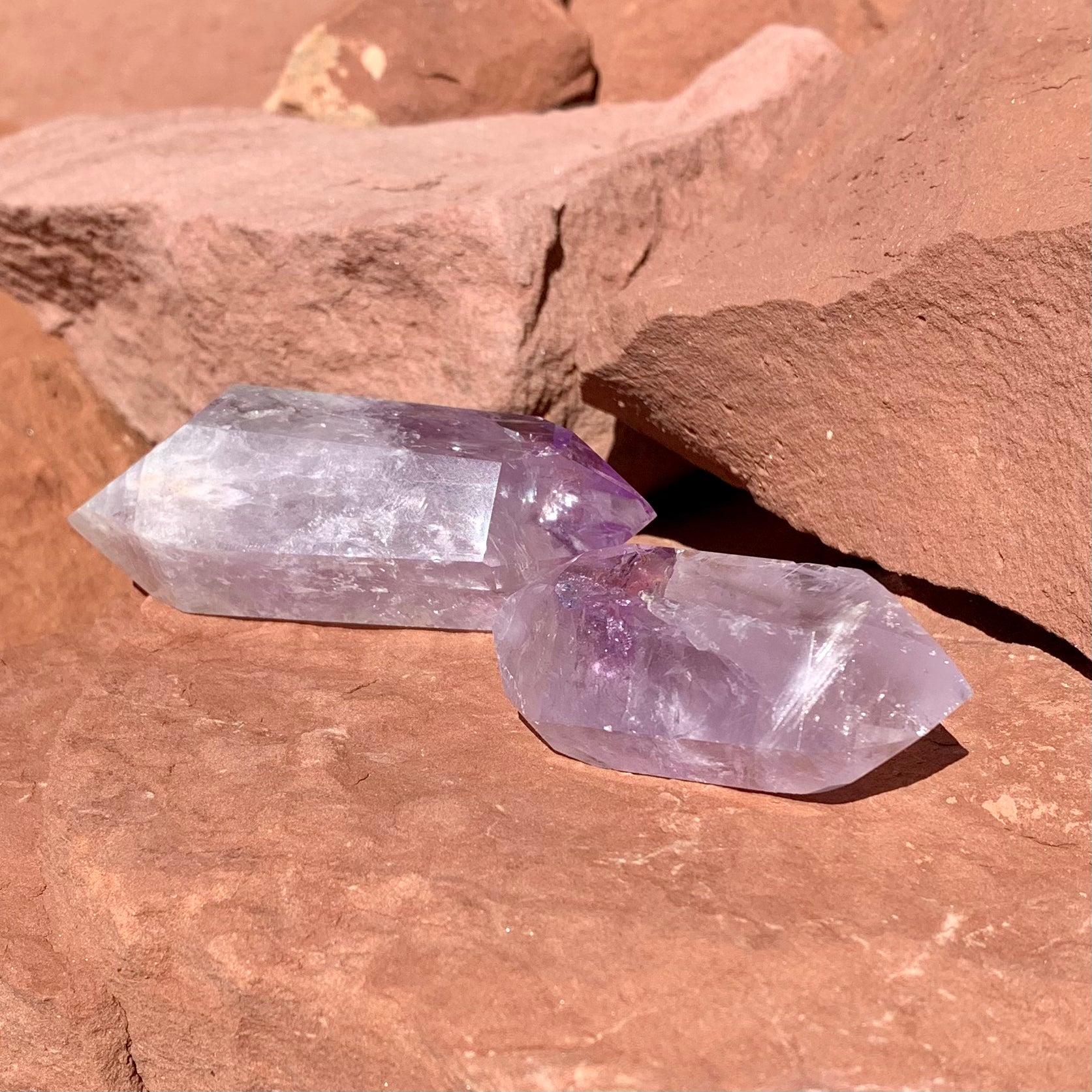 Amethyst Double Terminated Point - Kejiwa Alchemy