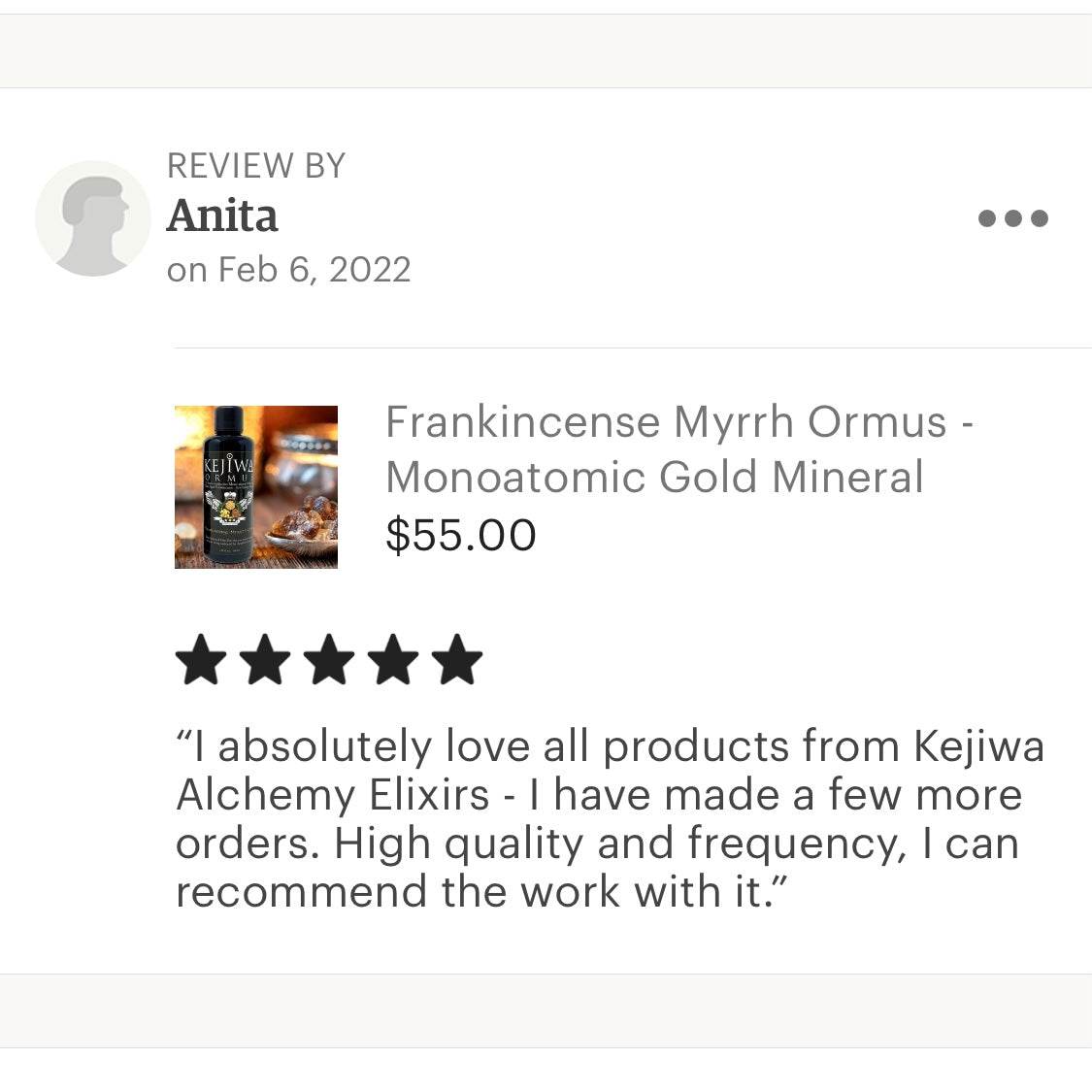 Ormus Ritual Starter Set - Kejiwa Alchemy