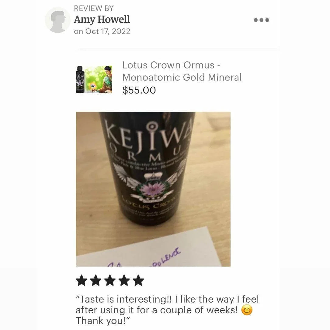 Lotus Crown Ormus - Kejiwa Alchemy