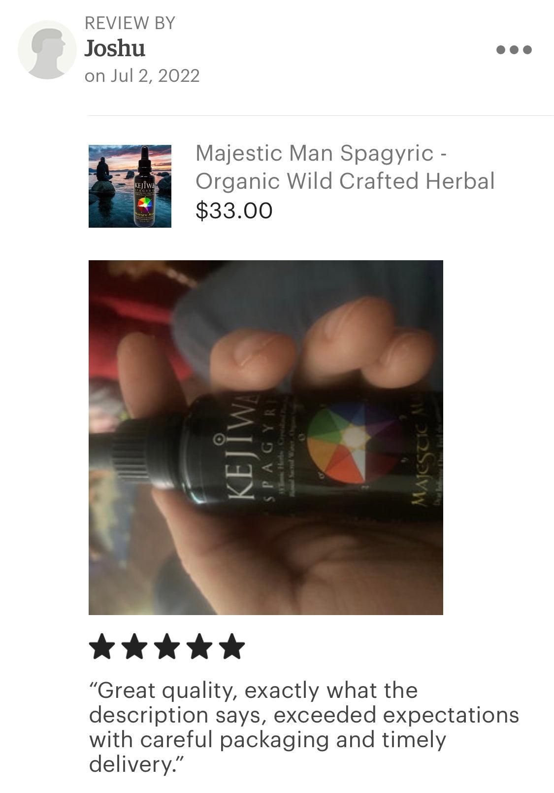 Majestic Man Spagyria - Kejiwa Alchemy