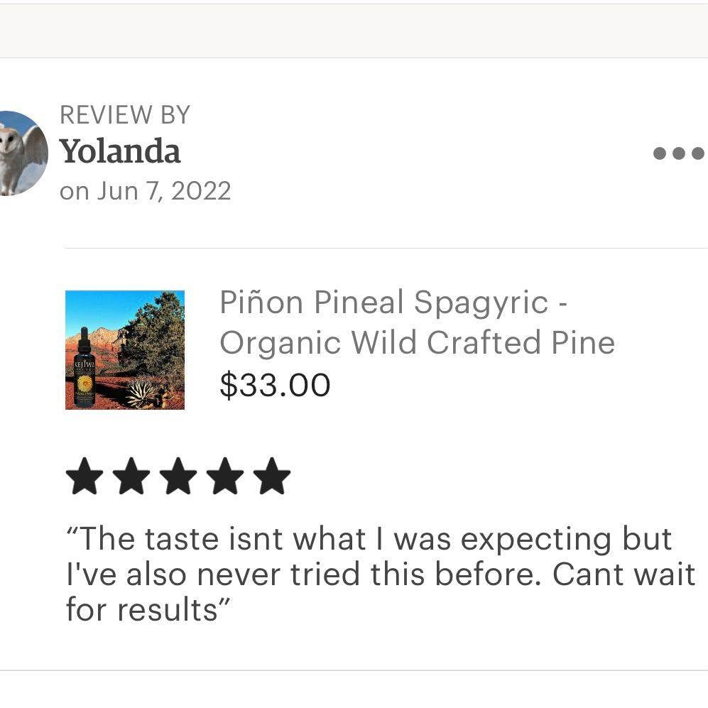 Piñon Pineal Spagyria - Kejiwa Alchemy