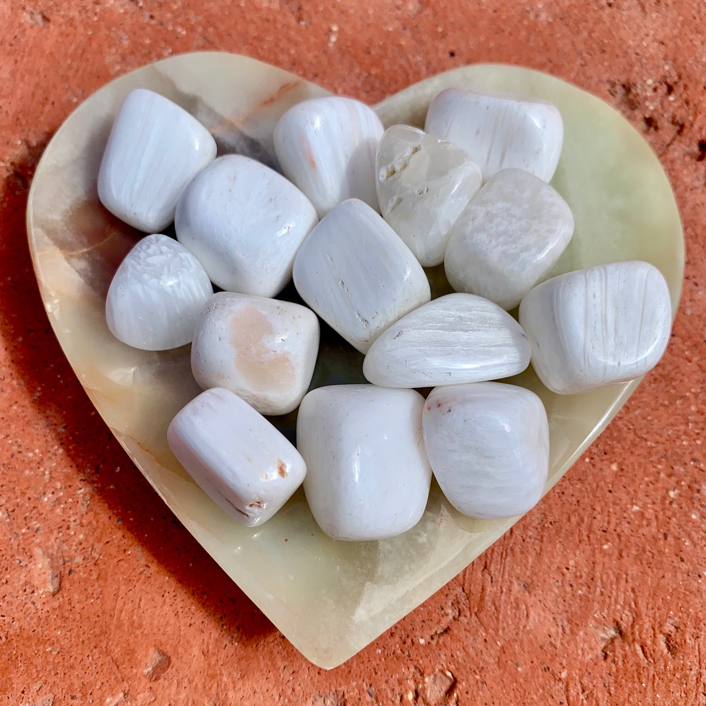 Scolecite Tumbled Crystals