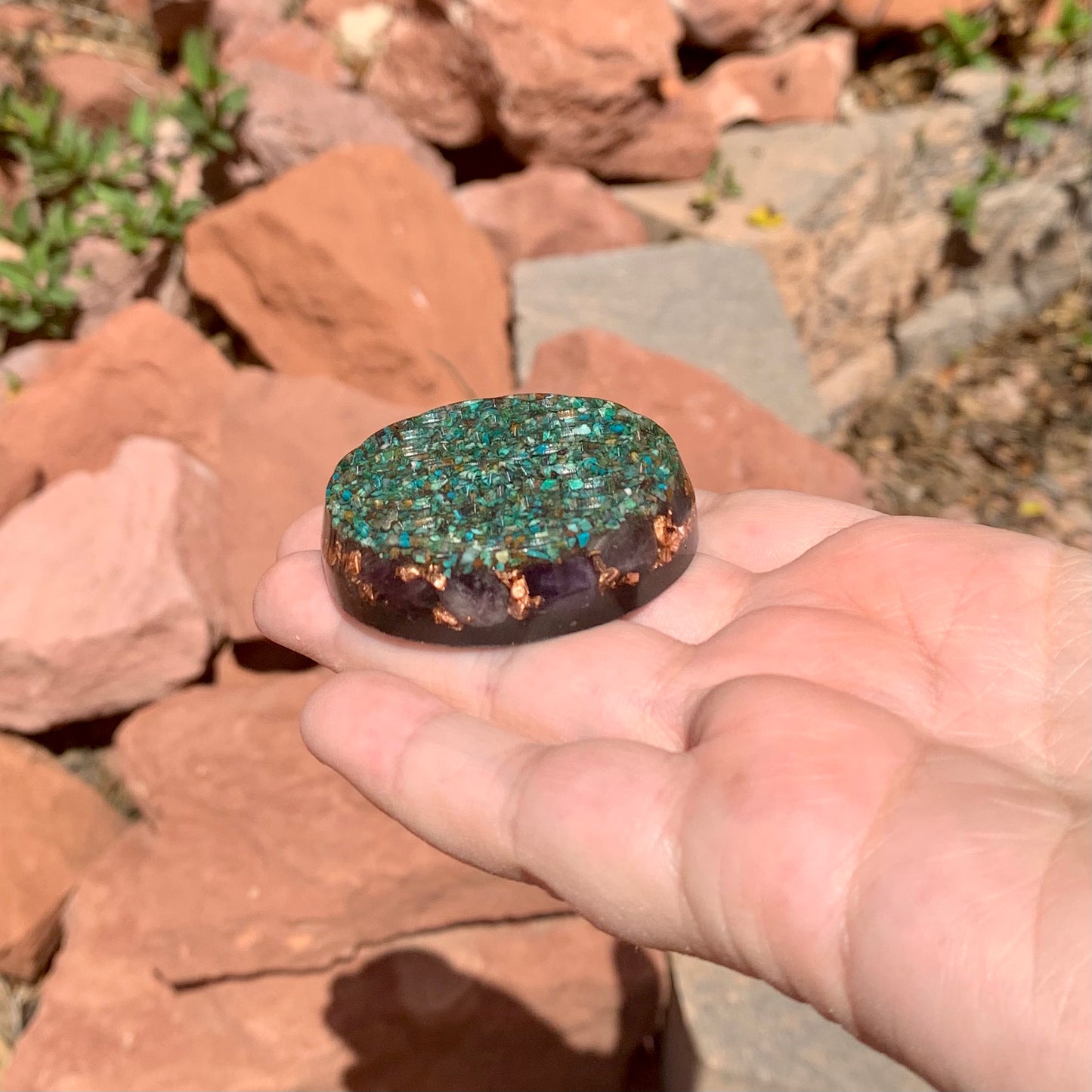 Truth Seeker Torus Orgonite Amulet - Kejiwa Alchemy