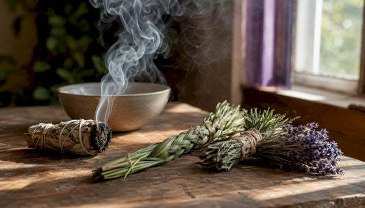 Herb bundles for cleansing, ritual and decoration