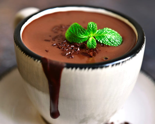 Energizing Minty Hot Chocolate Recipe feat. BeWilderMint Ormus⁠