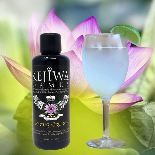 Awakened Lotus Tonic with Coconut Water, Ormus & Lime