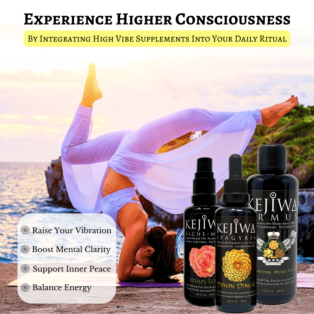 Kejiwa Activating Alchemy Elixirs : Activate Higher Consciousness & Reach Your Next Level of Embodiment with our High Vibe Supplements