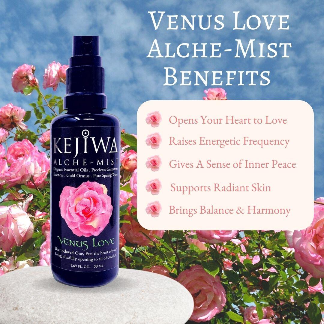 Venus Love Alche-Mist Benefits : Rose Aromatherapy Spray by Kejiwa