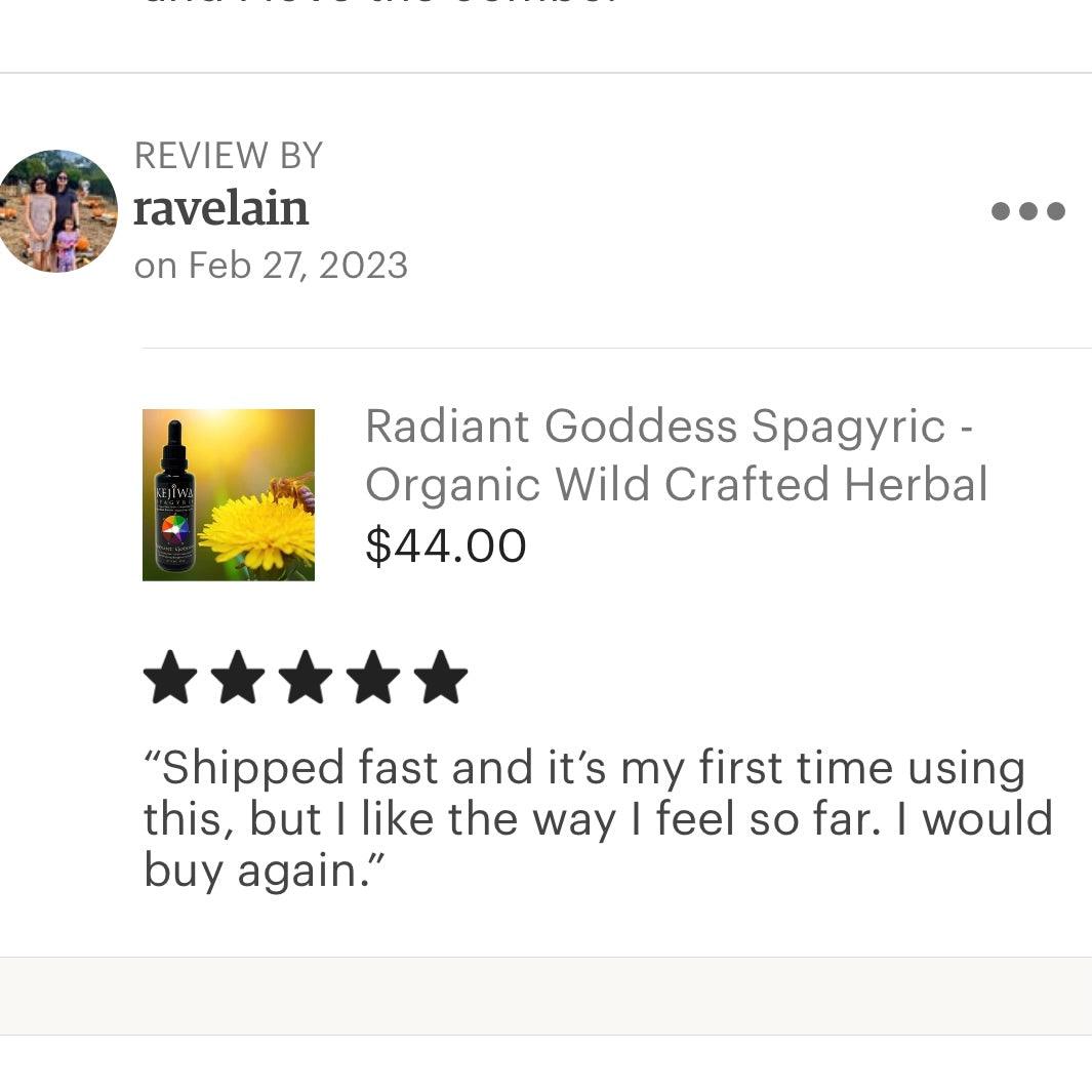 Radiant Goddess Spagyria - Kejiwa Alchemy