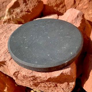 Shungite Altar Plate - Kejiwa Alchemy